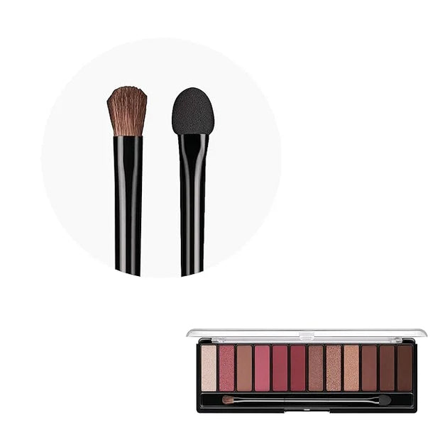 Rimmel London Magnif'Eyes Eyeshadow Palette, 12 Shades, Blendable Formula, Versatile, 007, Crimson, 0.5oz - Product Image