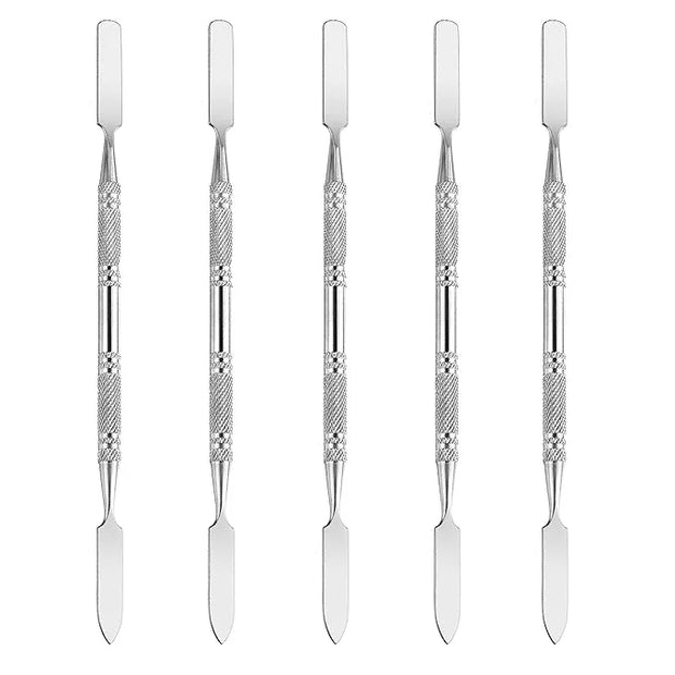 5Pcs Makeup Spatula tool metal Set Professional Beauty