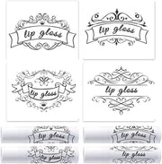 OLYCRAFT 100Pcs Self-Adhesive Lip Balm Tag Wrapping