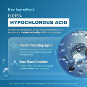 Hypochlorous Acid Spray – HOCl Face & Skin Mist for Acne, Eczema & Irritation – Multi-Purpose Skin Repair – Eyelid Cleanse...