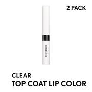 COVERGIRL Outlast All-day Moisturizing Lip Color, Clear Top Coat, Pack of 2 - Product Image