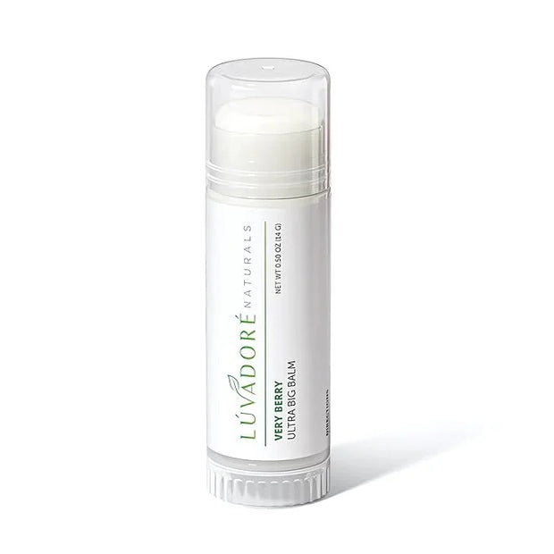 Ultra Big Lip Balm Stick VERY BERRY – Natural Waterproof Lip Moisturizer for Dry, Chapped Lips – Nourishing and Hydrating ...