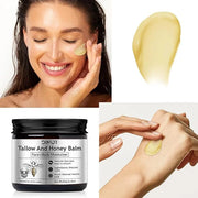 Tallow and Honey Balm for Skin Honey Butter Face & Body Cream For Skin Firming & Hydrating Balm Skin Care Tallow Face Mois...