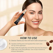 Under Eye Cream for Wrinkles, Skin Renewing Eye Cream With Peptides + Caffeine for Dark Circles and Puffiness, Anti Aging,...