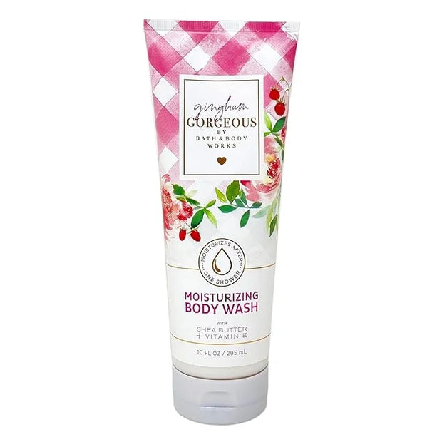 Bath & Body Works Gingham Gorgeous Moisturizing Body Wash 10 oz (Gingham Gorgeous) - Product Image