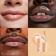 NYX PROFESSIONAL MAKEUP This Is Milky Gloss, Lip Gloss with 12 Hour Hydration, Vegan - Milk & Hunny (Honey Nude) - Product...