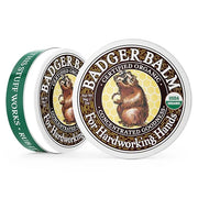 Badger - Hardworking Hands Healing Balm, Aloe Vera & Wintergreen, Working Hand Balm, for Dry Hands, Hand Moisturizer, Cert...