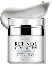 EnaSkin Retinol Collagen Face Moisturizer: Anti Aging & Wrinkle Repair Cream for Women - 7% Hyaluronic Acid Boost Hydratio...