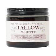 Beef Tallow for Skin Care, Face, Hands - Natural Moisturizer - Whipped - Organic Grass-Fed Beef Fat - Vitamins A, D, E, K ...