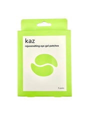 Waxness KAZ Rejuvenating Eye Gel Patches with Caffeine and Extensin, 5 pair - Product Image