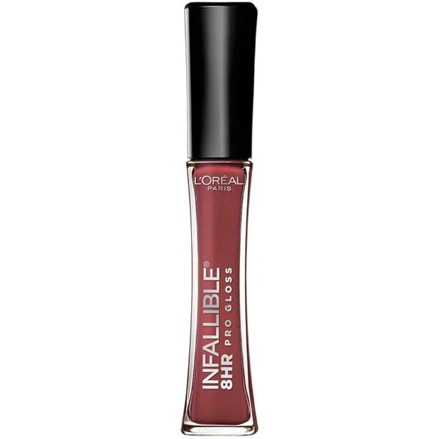 L’Oreal Paris Makeup Infallible 8 Hour Hydrating Lip Gloss, Sangria, 0.21 Fl Oz - Product Image