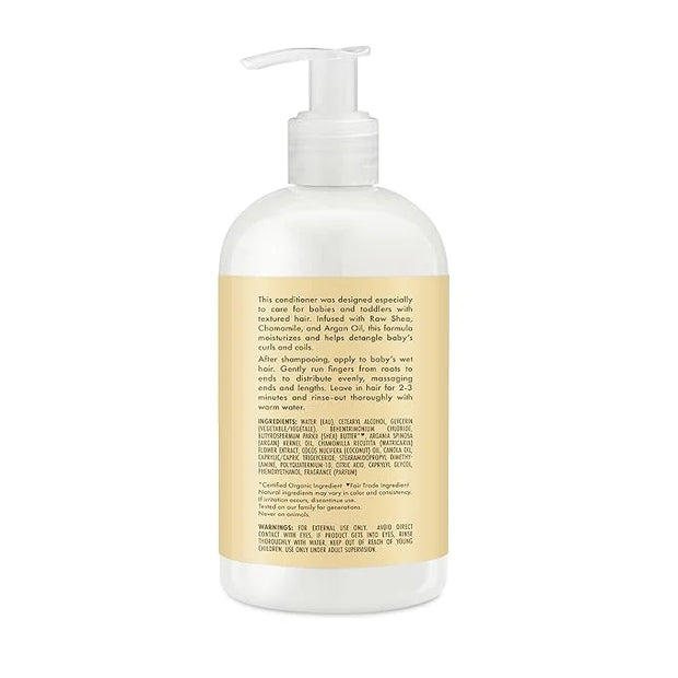 SheaMoisture Baby Conditioner for Curly Hair Raw Shea, Chamomile and Argan Oil Moisturizes and Helps Detangle Delicate Cur...