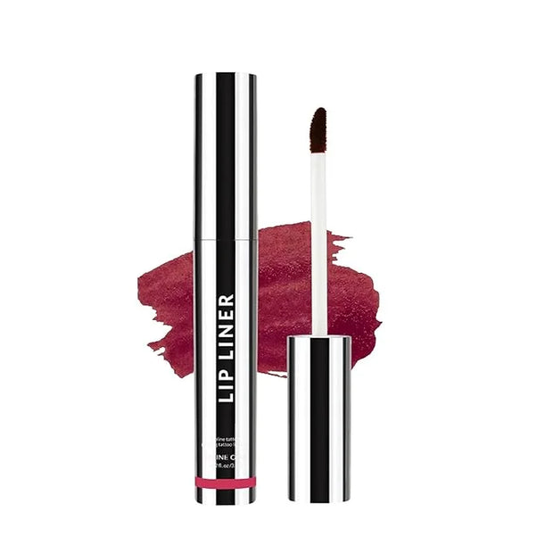 Peel Off Lip Liner Stain Velvet Tint – Long-Lasting, Moisturizing, Non-Sticky Matte Lip Lacquer, Highly Pigmented, Smudge-...