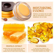 4Pcs Honey Lip Mask Pot, Moisturizing