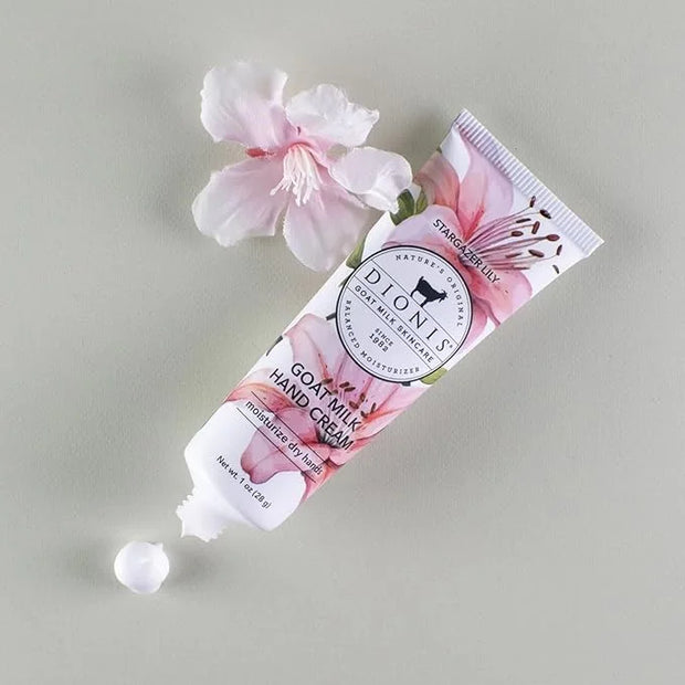 Dionis Goat Milk Skincare 1 oz Scented Hand Cream Set of 6, Moisturizing Lotion for Dry Skin, Good for Sensitive Skin, Cru...