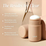 Saltair Skincare Deodorant - Aluminum-Free Deodorant for Women with Long Lasting Odor Protection Zinc and BHA. Refillable ...