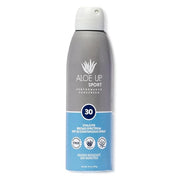 Aloe Up Sport Continuous Spray Sunscreen SPF 30 - Broad Spectrum UVA/UVB Sunscreen Protector for Face and Body - With Aloe...