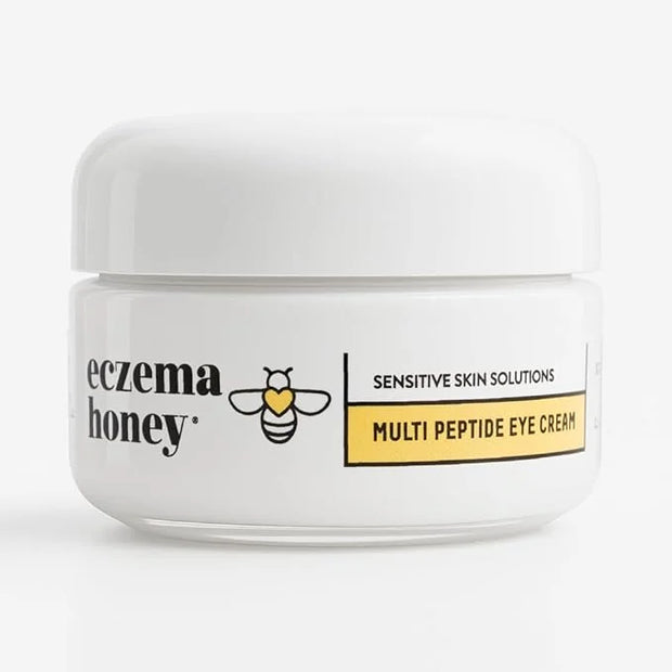 ECZEMA HONEY Multi Peptide Eye Cream - Anti Aging Eye Cream for Dark Circles & Puffiness - Facial Skin Care Products for E...