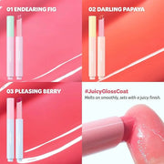 COLORGRAM Fruity Glass Stick 01 ENDEARING FIG | Long-Lasting Juicy Lip Tint with Radiant, Glossy Finish | Melting Syrupy T...