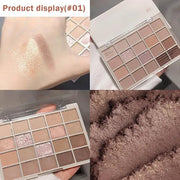 20Colors Rose Gold Dark Brown Nude Basics Matte Eyeshadow Palette,Eye Shadow Travel Makeup Palette all in one Long Lasting...