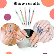 5 Pcs Nail Art Sculpture