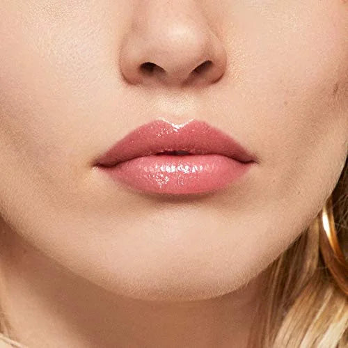 Rimmel Stay Glossy Lip Gloss - Non-Sticky and Lightweight Formula for Lip Color and Shine - 133 Bare Minimum, .18oz - Prod...