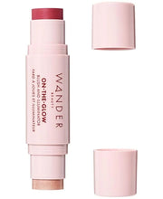 Wander Beauty On-the-Glow Blush and Illuminator - Strawberry Fields/Nude Glow - 7-in-1 Hydrating Cream Blush & Highlightin...