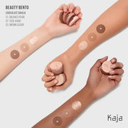 Kaja 3 Colors Eyeshadow - Beauty Bento 08 Chocolate Dahlia | Mosaic Chrome, Shimmer, Matte finish, Cruelty free, K-Beauty ...