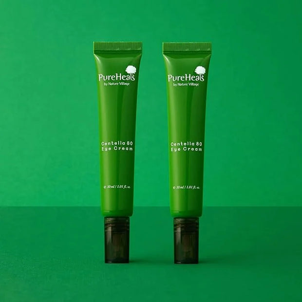 Pureheal's Centella 80 Eye Cream, Light Texture Eye Cream, Nourishing Eyezone, Centella Asiatica 80% Extract, 30ml (1.01 F...