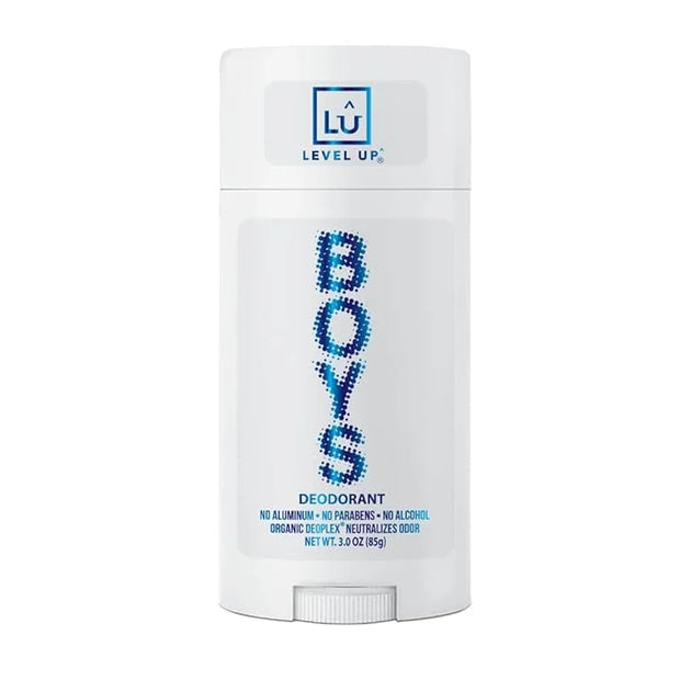 Level Up Boys Deodorant: Aluminum-Free, Alcohol-Free, Paraben-Free, 24 Hr Odor Protection, Clean Fresh Scent, Kids & Tween...