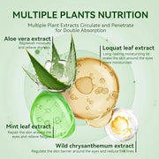 BREYLEE Aloe Vera Eye Masks - 60 Pcs - Reduce Puffy Eyes & Dark Circles, Firm & Improve Under Eye Skin, Pure Natural Extra...