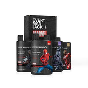 Every Man Jack Marvel Collectors Box Body Wash Gift Set - Includes Four Body Washes with Clean Ingredients - Marvel-Inspir...