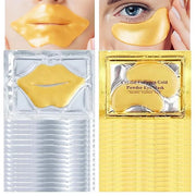 30 Pairs Lip Masks & Eye Mask, 24K Under Eye Masks and Collagen Crystal Gel Lip Mask, Under Eye Patches for Puffy Eyes, Da...