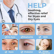 Aroma Season Heated Eye Mask for Dry Eyes, Warm Eye Compress with Flaxseed, Moist Heat Therapy - Product Image