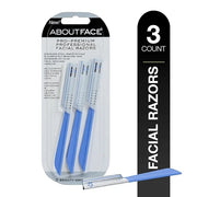 About Face Pro-Premium Facial Razors - 3 Beauty Groomers for Hair Removal, Ideal for Shaving, Exfoliating, Dermaplaning an...
