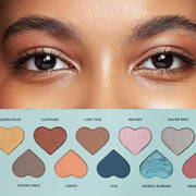 Pacifica Eyeshadow Palette – Malibu Mineral Eyeshadow, Blendable Neutral Shades with Velvet Matte, Shimmer & Metallic, Coc...
