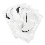100 Pairs Hydrogel Under Eye Gel Patches Lint Free Eye Lash Pads Eyelash Extension Supplies Beauty Makeup Eye Mask Kit, Tr...