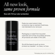 Each & Every Aluminum Free Deodorant for Women & Men, Lavender & Lemon + Coconut & Lime - All Natural Deodorant for Sensit...