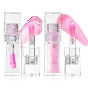 Erinde 2 PCS Magic Color Changing Lip Oil, Moisturizing Lip Glow Oil, Long Lasting Nourishing Plumping Glimmer Glow Lipsti...