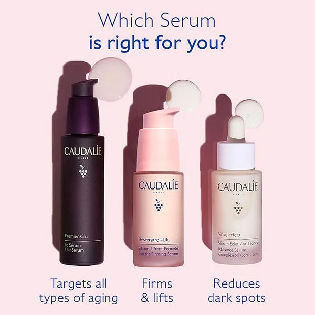 Caudalie Resveratrol-Lift Instant Firming Retinol Alternative Serum, Refillable - 30 mL - Product Image
