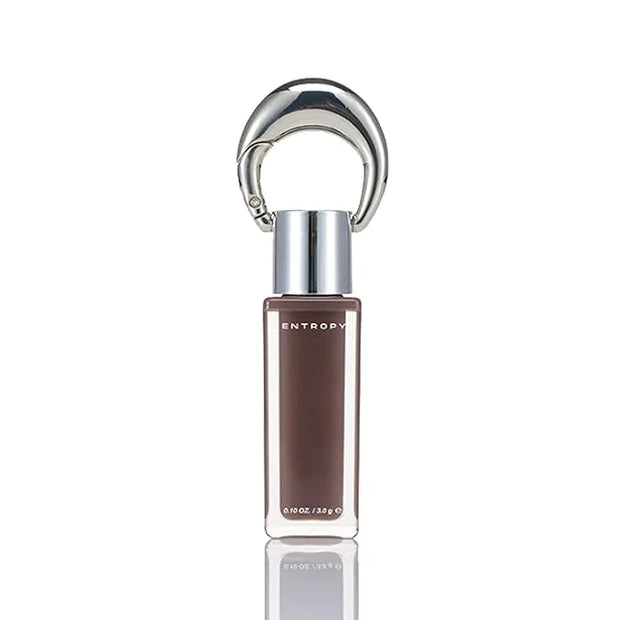 ENTROPY Makeup 2-in-1 Charm Shiny Glowy Lip & Cheek Gloss Tint Keychain, High Pigment Glossy Lip Color & Plumping Gloss, C...