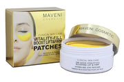 24k Gold Vitality-Fill Eye Patches (30 Pairs)|Anti-Aging Hydra-Gel Under Eye Patches, Boost Lift & Firm the Look of the Ey...