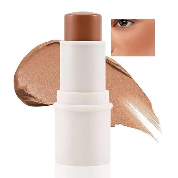 Boobeen Cream Blush stick, Multi Face Blush for Cheek, Lip and Eye, Pigmented Matte Finish for Natural Flush Color, Builda...