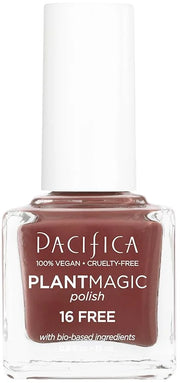 Pacifica Natural Nail Polish – Plant Magic Dark Red Nail Polish - Plant Based, Non-Toxic & Clinically Tested - Lasting Col...