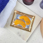 24k Gold Under Eye Collagen Patches, Reduce Puffy Eyes & Dark Circles, Illuminate Tired Eye Masks - Firms, Brightens, Ener...