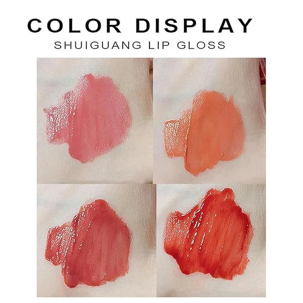 4Pcs Bear Lip Glaze Hydrating Jelly Lip Gloss,Jelly Liquid Lipstick Cute Bear Lipgloss Moisturizing Lip Stain Plumping Wat...