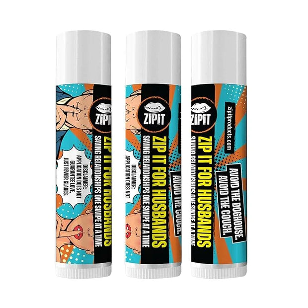 Zip It For Husbands Lip Balm