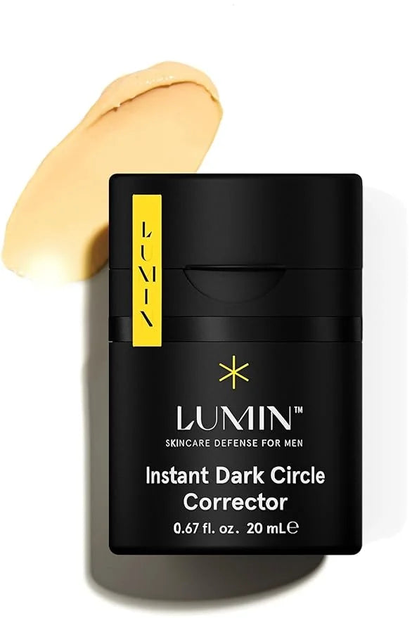 Lumin Instant Dark Circle Corrector for Men (Not A Concealer), Reduce The Look of Dark Circles, Puffiness, Under Eye Men M...