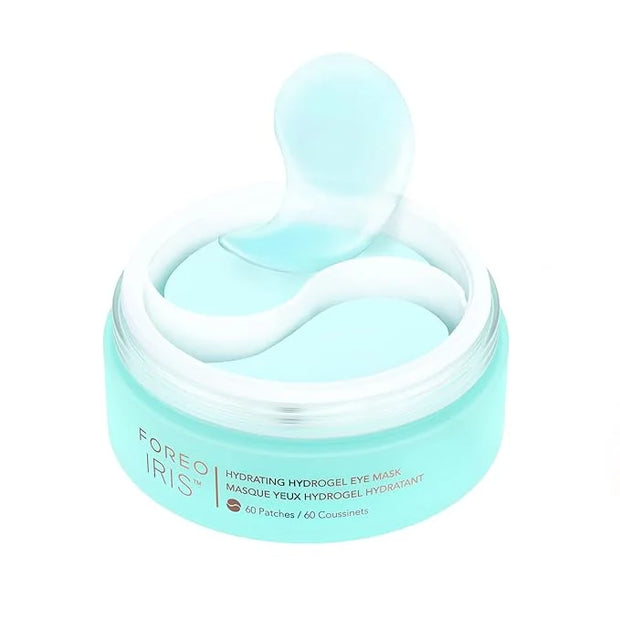 FOREO IRIS Hydrating Hydrogel Eye Mask - Dark Circles Under Eye Treatment for Women & Men - Puffy Eyes Treatment - Hydrati...