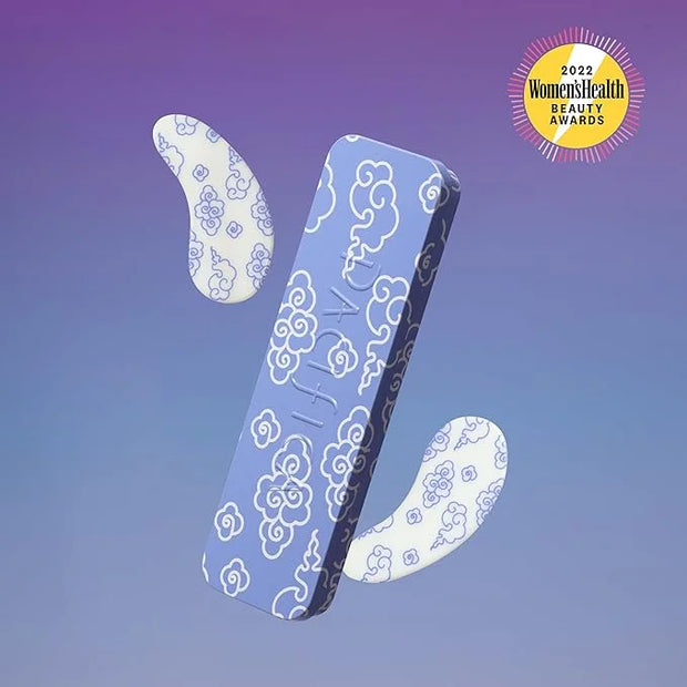 Pacifica Reusable Mask – Under Eye Mask Silicone Face Mask for Fine Lines & Dark Circles, Pair with Serum, Storage Tin Inc...